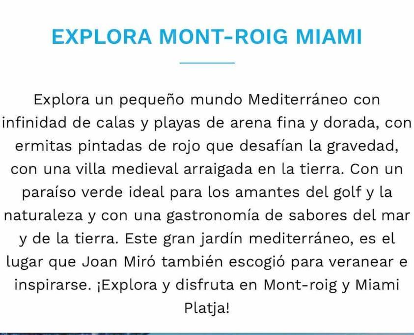 Willa Casa Frente Al Mar En Miami Playa 2Hab Zewnętrze zdjęcie